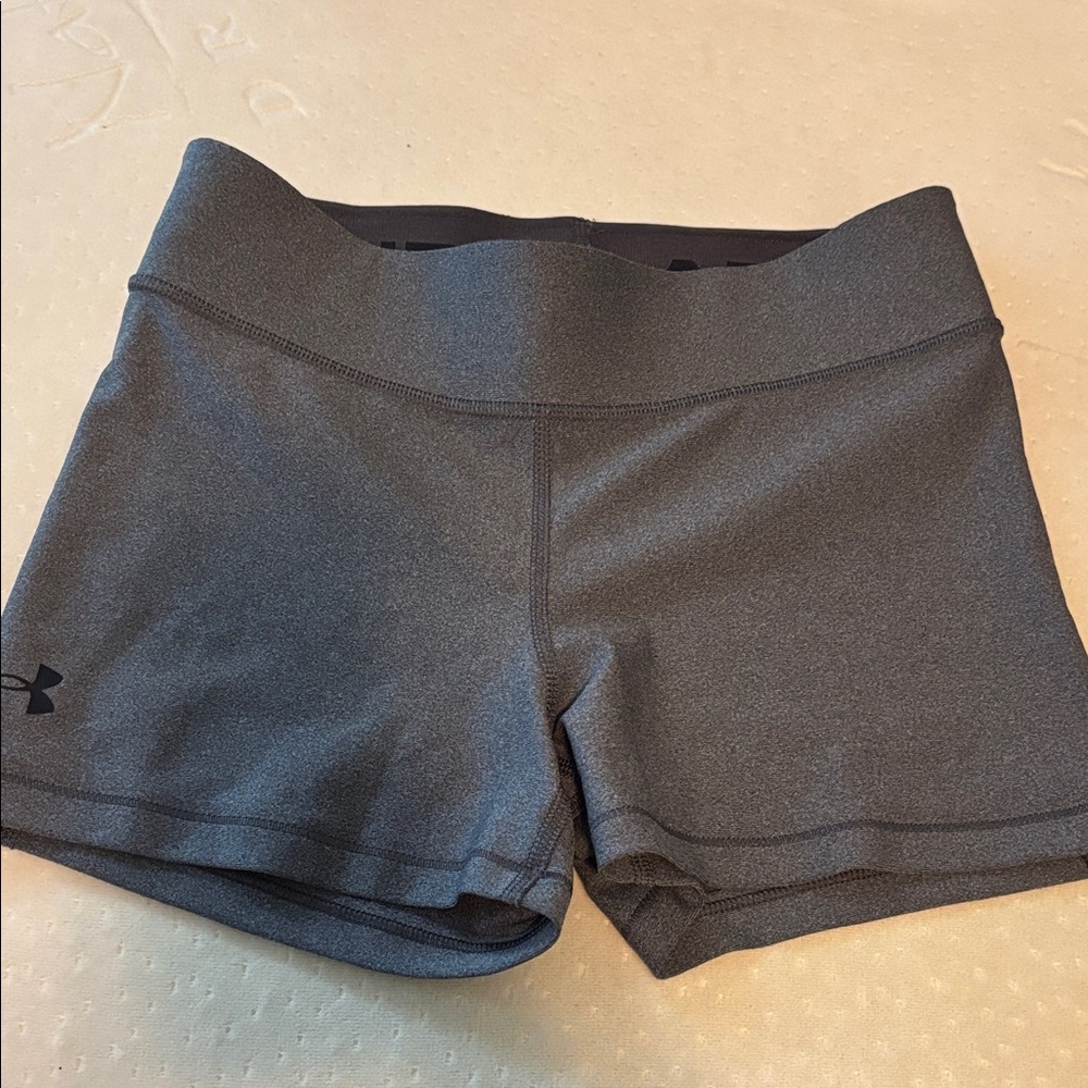 Under Armour Women's Charcoal Athletic Shorts